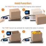 Digital Shipping Scale for Small Business & Luggage