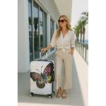 Butterfly Luggage Set for World Travelers, 4-Piece