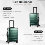 VentureVault Aluminum Carry-On Luggage - 20 Inch