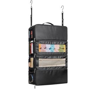 Vokelater Travel Luggage Organizer - Extra Large Black
