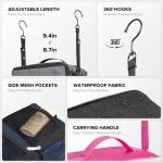 Vokelater Travel Luggage Organizer - Extra Large Black