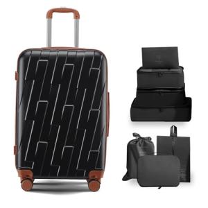 VIVIcity Lightweight Spinner Luggage Set with Accessories