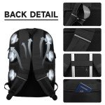 Lapsouno Large TSA-Friendly Travel Backpack with USB Port