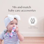 Pacifier Clip & Teether Toy Set - 6 Pieces