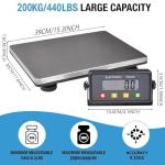 Heavy Duty Digital Shipping Scale for Luggage