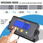Heavy Duty Digital Shipping Scale for Luggage