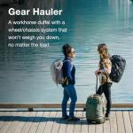 Osprey Transporter 40L Rolling Duffel Bag, Pine Leaf