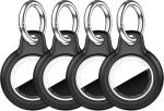 Waterproof 4-Pack Airtag Holders for Luggage & Keys