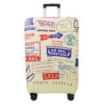 Colorful Flowers Spandex Suitcase Protector Cover