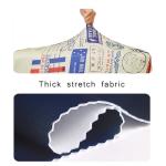 Colorful Flowers Spandex Suitcase Protector Cover