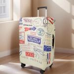 Colorful Flowers Spandex Suitcase Protector Cover