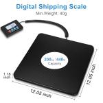 Fuzion 440lbs High Accuracy Digital Scale