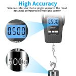 SKEAP Digital Fish & Luggage Scale with LCD Display