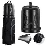 Unihimal Heavy Duty Golf Travel Bag with Wheels