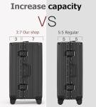 Feilario 30" Aluminum Hardside Spinner Luggage