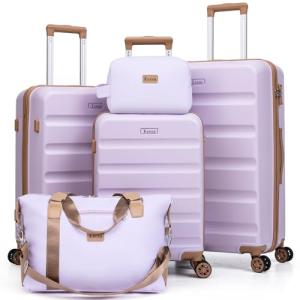 5-Piece Eeeza Luggage Set with Wheels