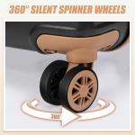 5-Piece Eeeza Luggage Set with Wheels