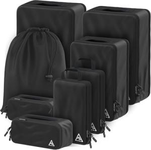 8-Piece Luxury Packing Cubes for Travel