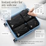 8-Piece Luxury Packing Cubes for Travel