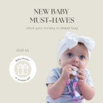 Pacifier Clip & Teether Toy Set - 6 Pieces