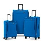 Samsonite Saire LTE Expandable Luggage Set, Blue