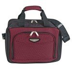 Expandable Burgundy Rolling Luggage 8-Piece Set