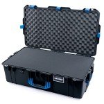 Pelican 1615 Case with Foam, Wheels & Blue Accents