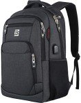 Anti-Theft Slim Laptop Backpack with USB Port