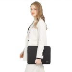 MOSISO Black Laptop Sleeve for 13-14 Inch MacBooks