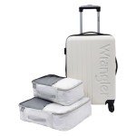 Wrangler 20" Beige Carry-On Luggage Set