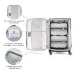 Lightweight Expandable 29-Inch Spinner Suitcase - Desert Sage