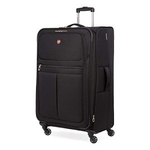 SwissGear 4010 Black 27-Inch Softside Spinner Luggage