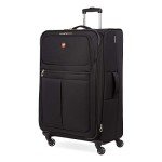 SwissGear 4010 Black 27-Inch Softside Spinner Luggage