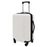 Wrangler 20" Beige Carry-On Luggage Set