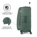 Lightweight Expandable 29-Inch Spinner Suitcase - Desert Sage