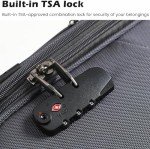 Lightweight 3-Piece Softside Luggage Set with Spinner Wheels