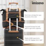 3-Piece Lightweight Spinner Luggage Set for Travel