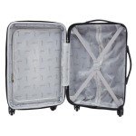 Wrangler 20" Beige Carry-On Luggage Set