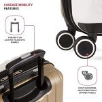 SwissGear Duet 19-Inch Expandable Carry-On Luggage