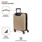 SwissGear Duet 19-Inch Expandable Carry-On Luggage
