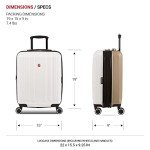 SwissGear Duet 19-Inch Expandable Carry-On Luggage