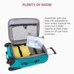 SwissGear Sion 21-Inch Teal Expandable Carry-On