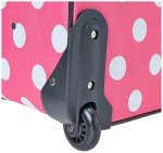 Rockland Polka Dot Lightweight 4-Piece Luggage Set