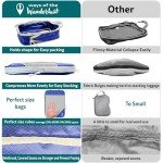 Wanderlust Compression Packing Cubes Set (6 Pieces)