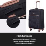 4-Piece Softside Luggage Set with Duffel Bag