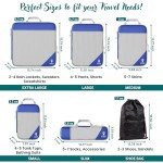 Wanderlust Compression Packing Cubes Set (6 Pieces)