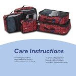 Marvel Spiderman 5-Piece Travel Packing Cube Set