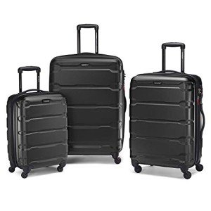 Samsonite Omni PC Black Hardside Luggage Set