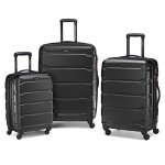 Samsonite Omni PC Black Hardside Luggage Set