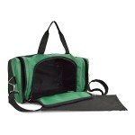 DALIX 21" Green Sports Duffle Bag with Strap